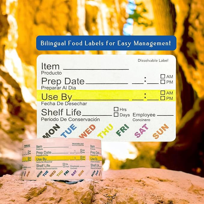 InStockLabels Dissolvable Food Labels - Image 7