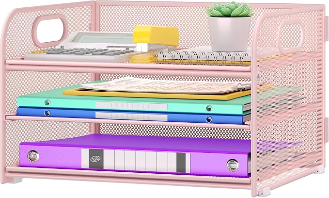 Cawukege 3 Tier Paper Organizer by Cawukege