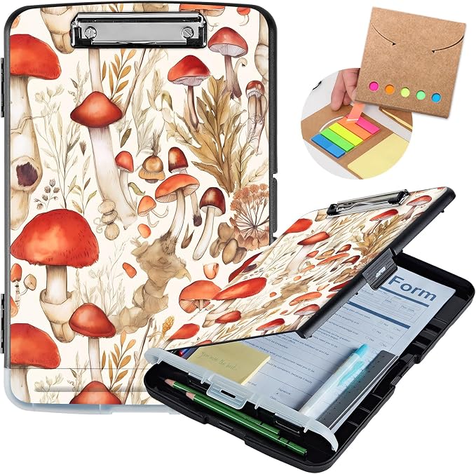 Heavy-Duty Plastic Storage Clipboard by Unknown