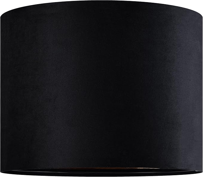 GO&SO Black Velvet Lamp Shades - Image 6