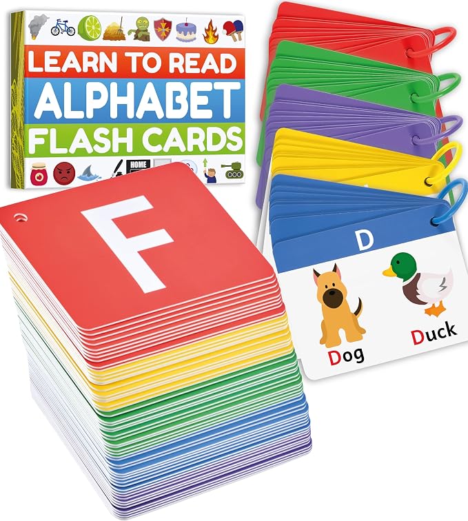 THE BAMBINO TREE Alphabet Flash Cards by TheBambinoTree