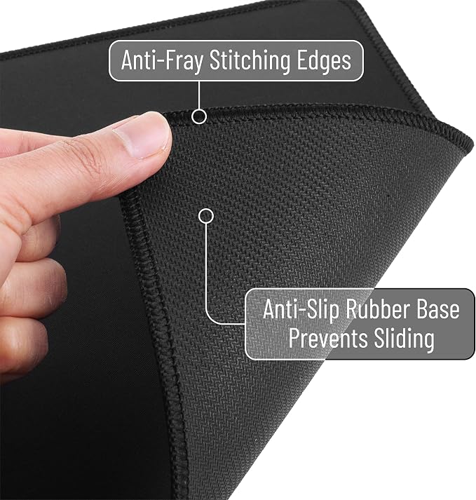 Mr. Pen 2 Pack Beige Gaming Mouse Pads - Image 3