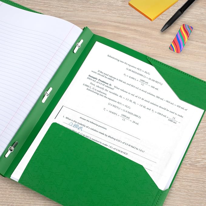 Five Star 2-Pocket Plastic Folder - Image 5