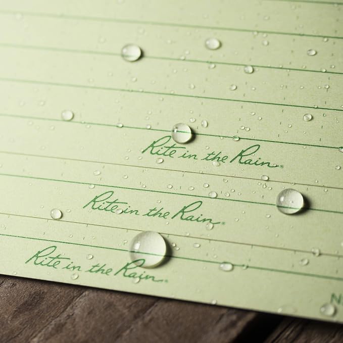 Rite in the Rain Weatherproof Index Cards, Universal Pattern - Image 5