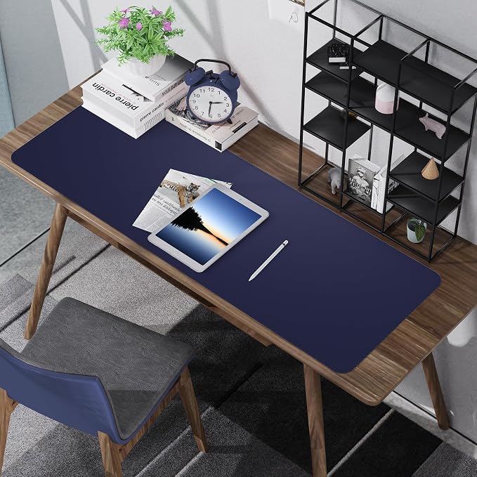 AFIING Leather Desk pad Protector, Large Non-Slip Office Desk Mat - Image 5