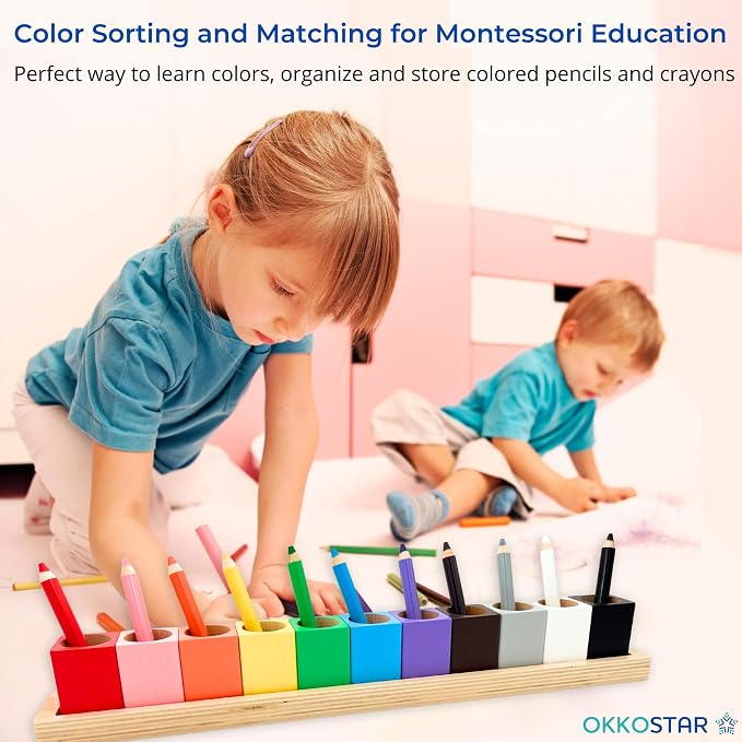 Montessori Crayon Holder for Kids - Image 2