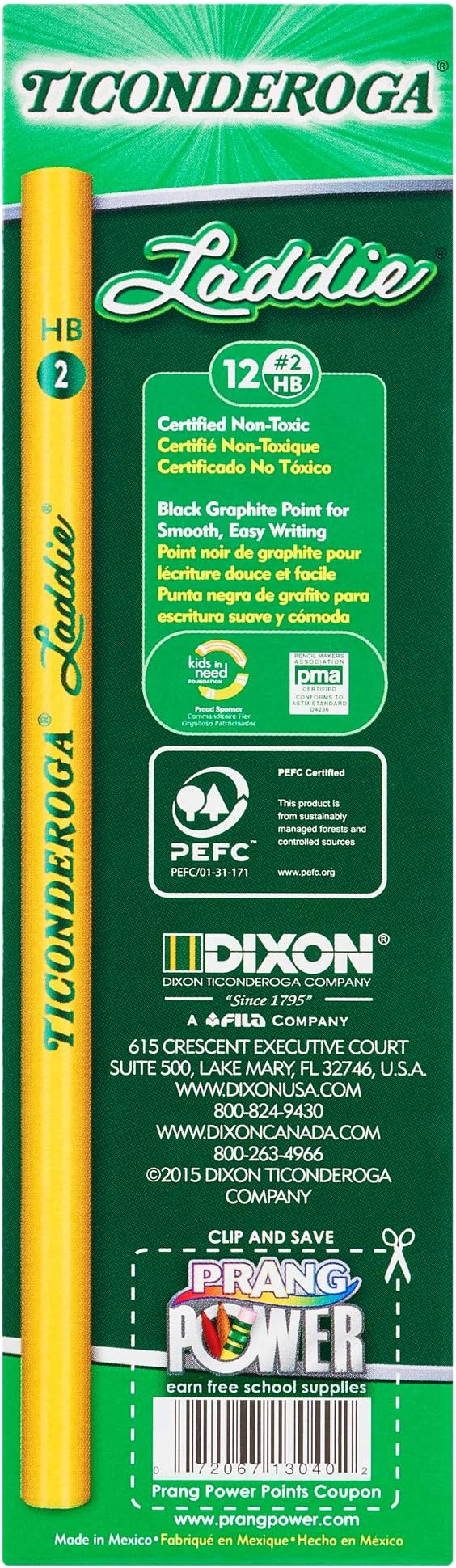 Dixon Ticonderoga Laddie Elementary Pencils, Without Eraser - Image 5