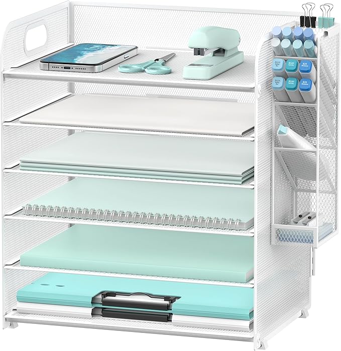 SUPEASY 6 Tier Paper Organizer by SUPEASY