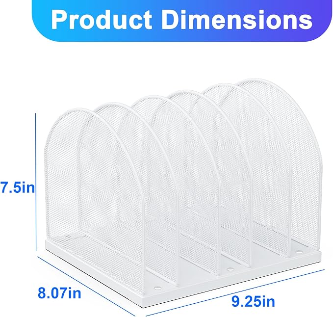 gianotter Desktop File Organizer, Desk Organizer - Image 3