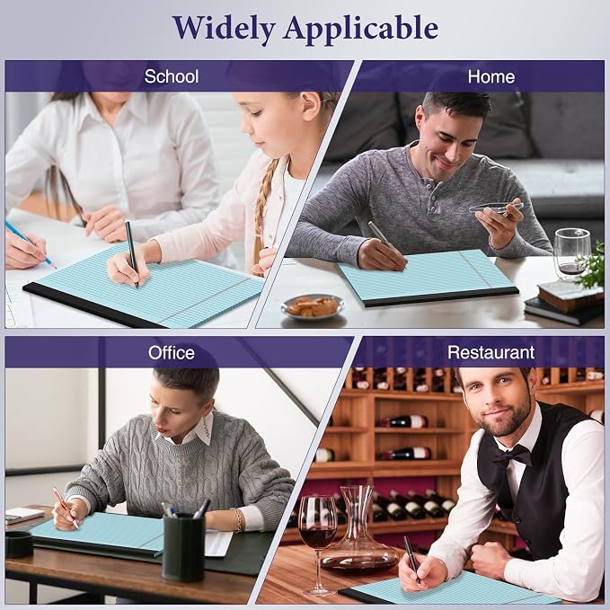 2 Pack Note Pads 11" x 9.5" Legal Pads College Ruled Notepad Micro Perforated - Image 7