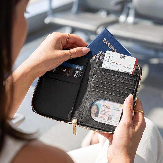 Beautiful Passport Holder And Travel Wallet - Image 9