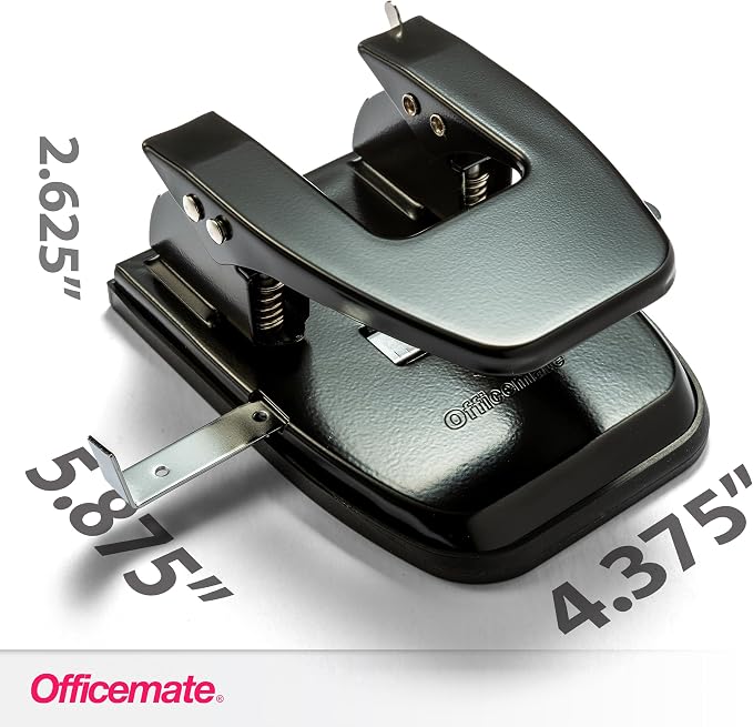 Standard 2 Hole Paper Punch, 30 Sheets Capacity - Image 2
