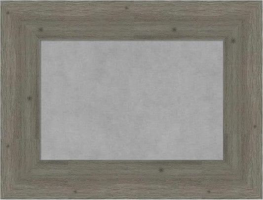 Amanti Art Grey Framed Magnetic Board 19x25 Small Vision Board by AmantiArt