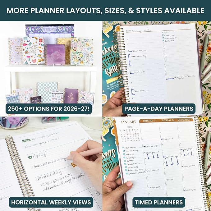 bloom daily planners 2026-2027 Hardcover Academic Year Goal & Vision Planner - Image 9