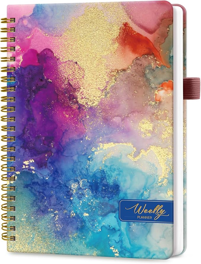 Taja Undated Weekly Planner, Weekly To Do List Notebook by Taja