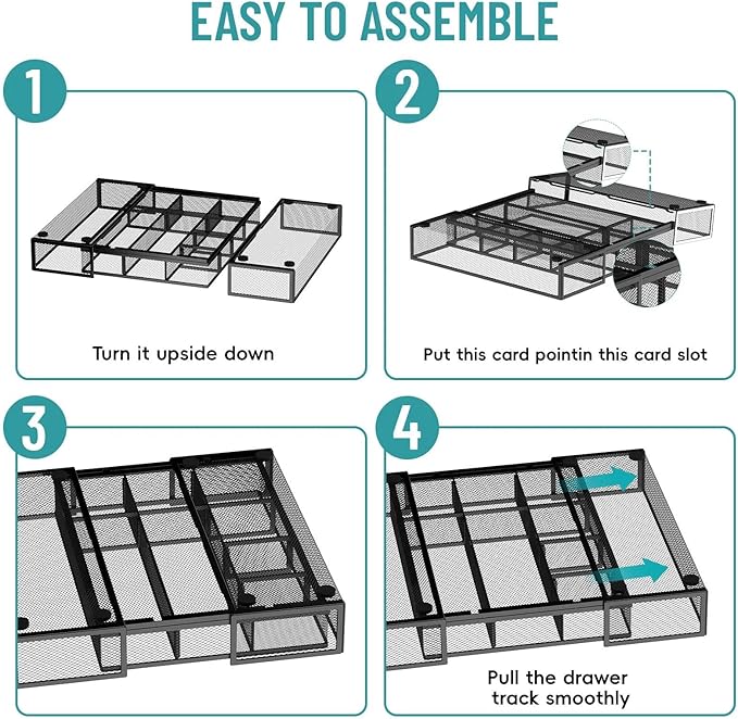 Expandable Desk Drawer Organizer Tray - Image 3