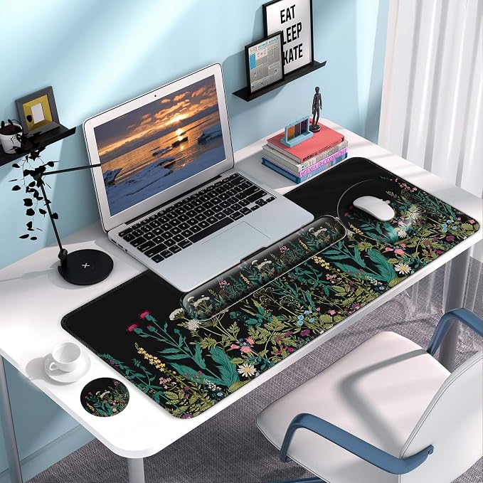 Desk Mat Set + Keyboard and Mouse Pad - Image 4