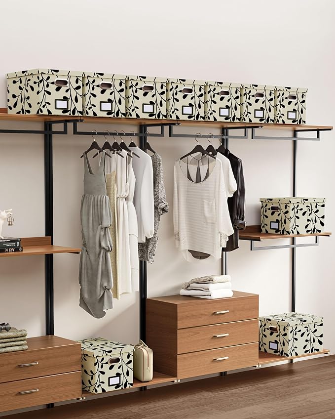 Oterri File Organizer with Lid, File Box, File Cabinet - Image 6
