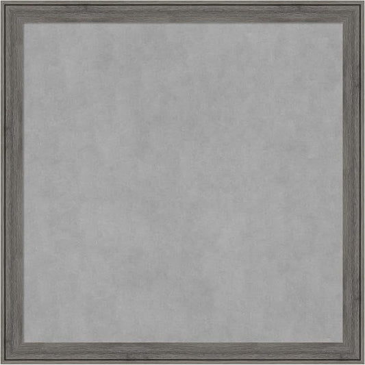 Amanti Art Grey Framed Magnetic Board 27x27 Medium Vision Board by AmantiArt