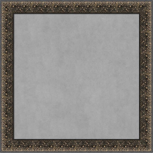 Amanti Art Black Framed Magnetic Board 29x29 Medium Vision Board by AmantiArt