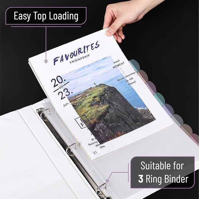 Mr. Pen- Clear Sheet Protectors - Image 3
