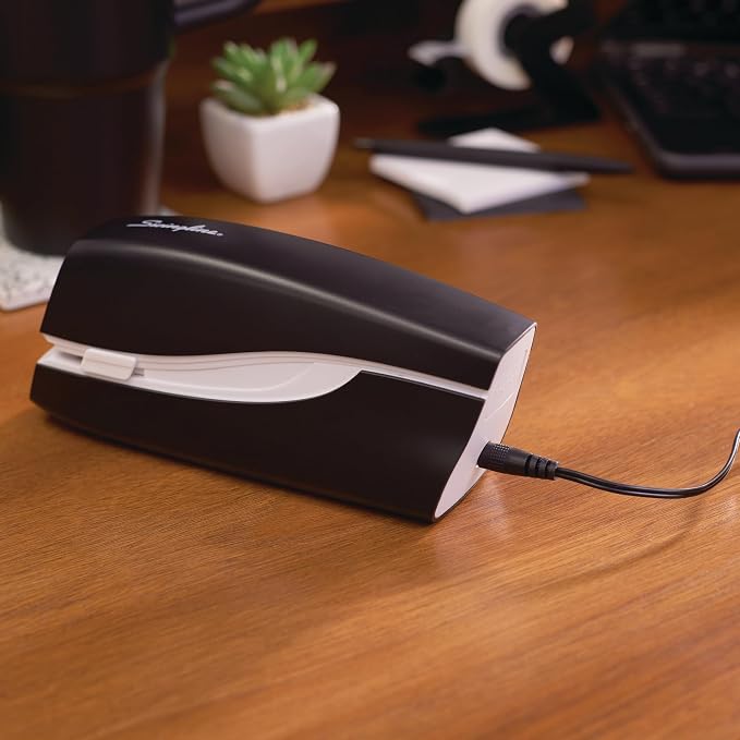 Swingline Electric Stapler, 20 Sheet Capacity, Full Strip, Plug In or Battery - Image 8