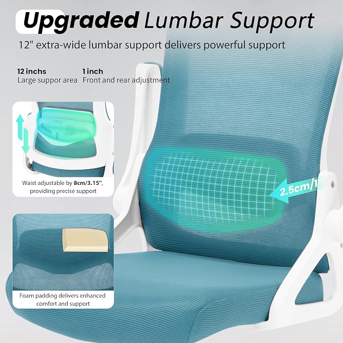Fizzin Ergonomic Office Chair, 400 LBS Computer Chairs - Image 3