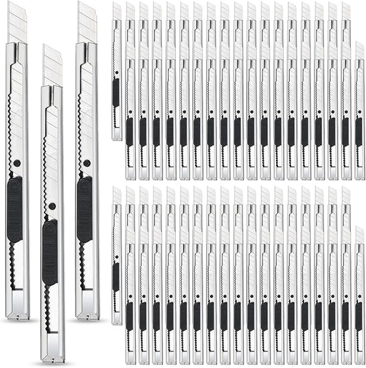 Willbond 200 Pcs Box Cutters Utility Knife Small Retractable Snap off Box by WILLBOND