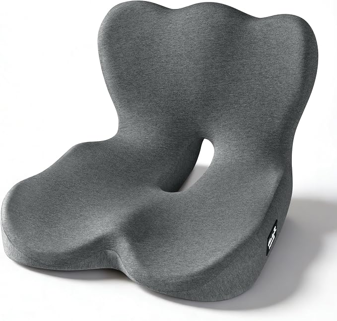 Exclusivo Mezcla Memory Foam Seat Cushion, Ergonomic Tailbone Pain Relief by ExclusivoMezcla