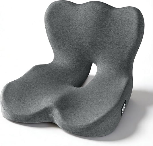 Exclusivo Mezcla Memory Foam Seat Cushion, Ergonomic Tailbone Pain Relief by ExclusivoMezcla