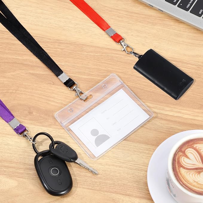30 Pack Name Tag Lanyards with Id Holder - Image 5