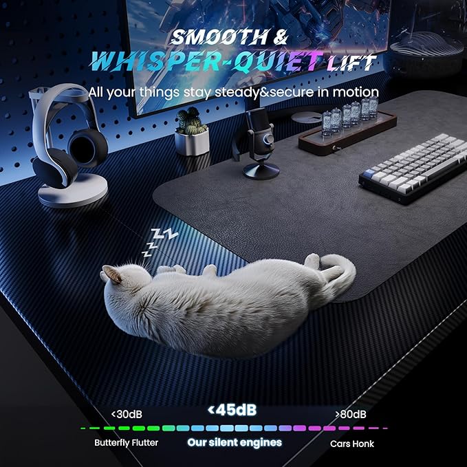 SIAGO Electric Standing Desk Adjustable - 55 x 24 Inch Sit Stand up Desk with Cable Management - 3 Memory Preset Adjustable Height Table-DeskLoop Office