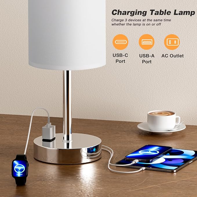 Fenmzee Touch Bedside Lamp - Image 5