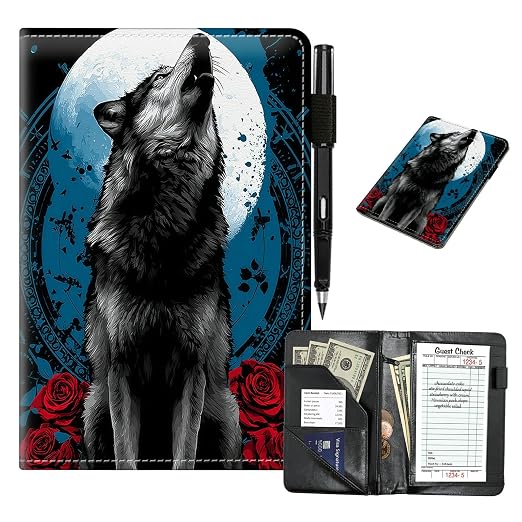 Full Moon Wolf Cute Server Book by Unknown