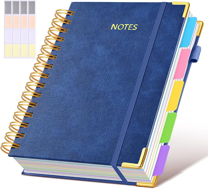 Hardcover Spiral Notebook journal by dilitego