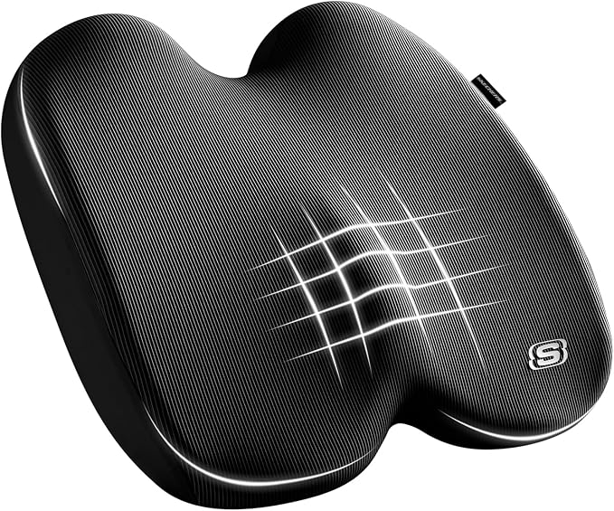 Skechers Seat Cushion, Ergonomic Memory Foam Cushion by Unknown