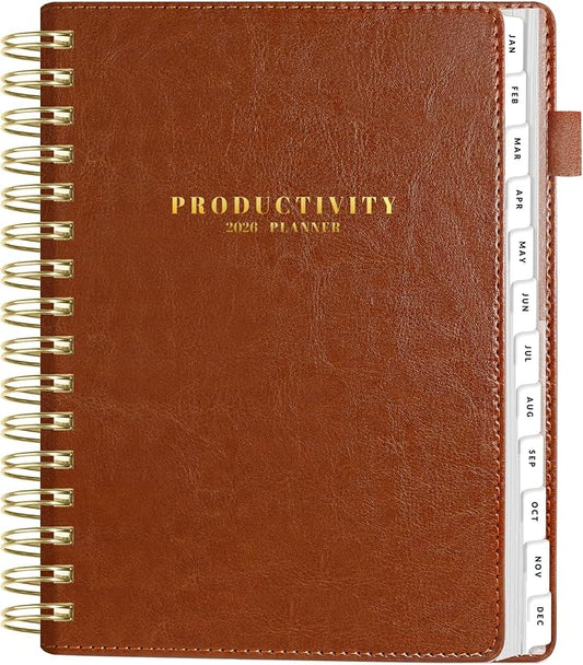 SUNEE 2026 Planner 5.9" x 8.3" – Dated Productivity Planner by SUNEE