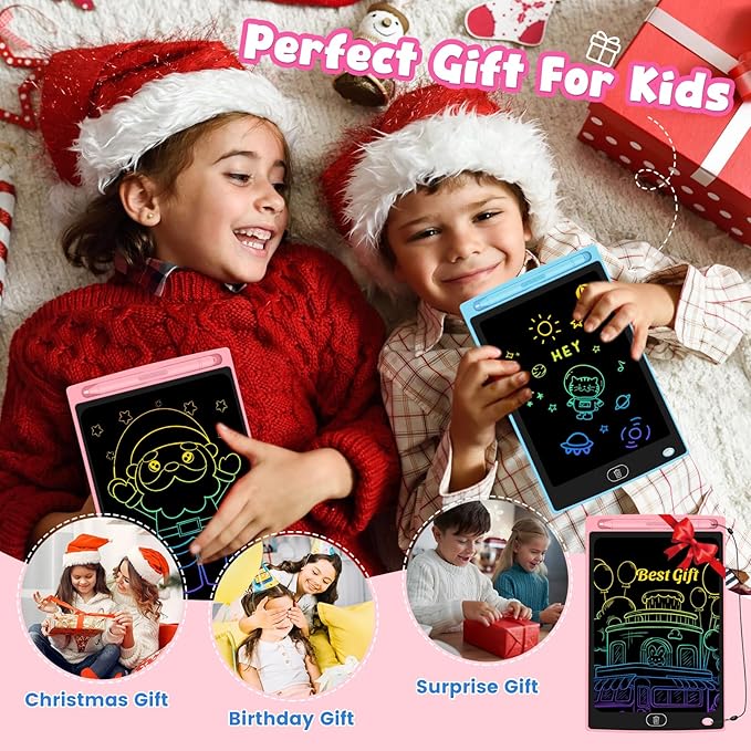 12 Pack LCD Writing Tablet for Kids - Image 3
