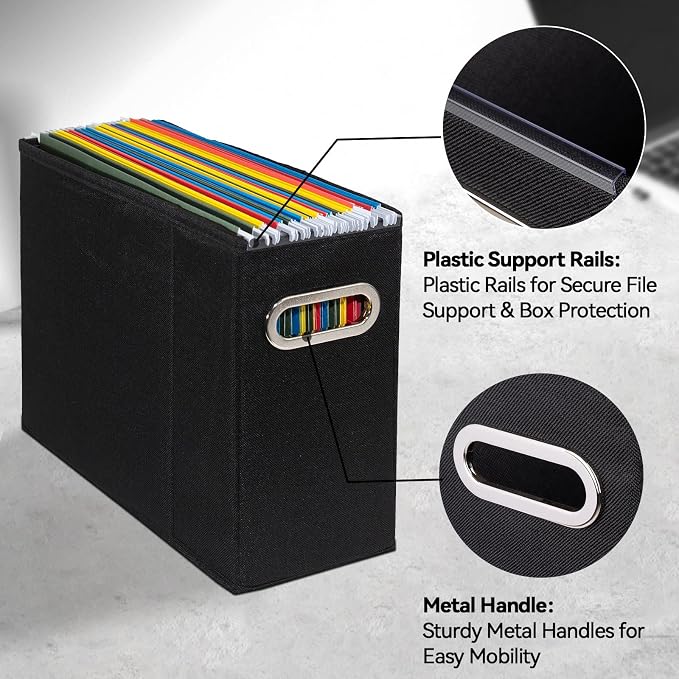 ComfortKeeper 6 Packs Letter Size File Organizer, File Folders Organizer - Image 4