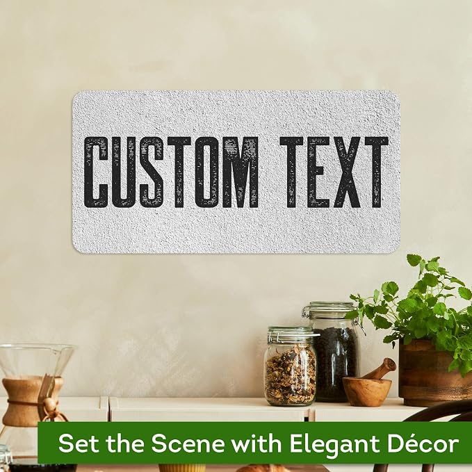 Custom Sign, Custom Street Sign, 11 Font Colors, 13 Font Styles, 4 Hole Options - Image 4