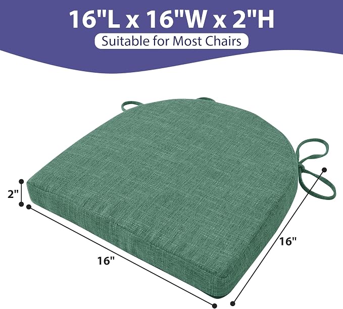 IPYNBAP Chair Cushions for Dining Chairs, Kitchen Chair Cushions, Non Slip - Image 5