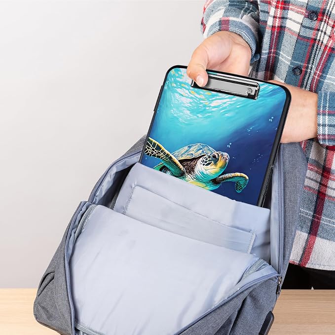 Clipboard with Storage, Heavy Duty Plastic Storage Clipboard with Low Profile - Image 7