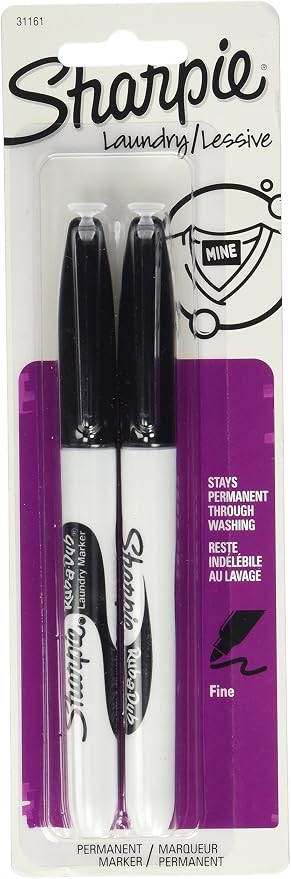 Sharpie Rub-a Dub Laundry Markers Black by Unknown