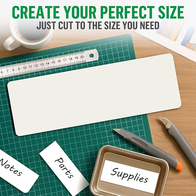 12 Pack Dry Erase Magnetic Labels 12x4 in - Image 6