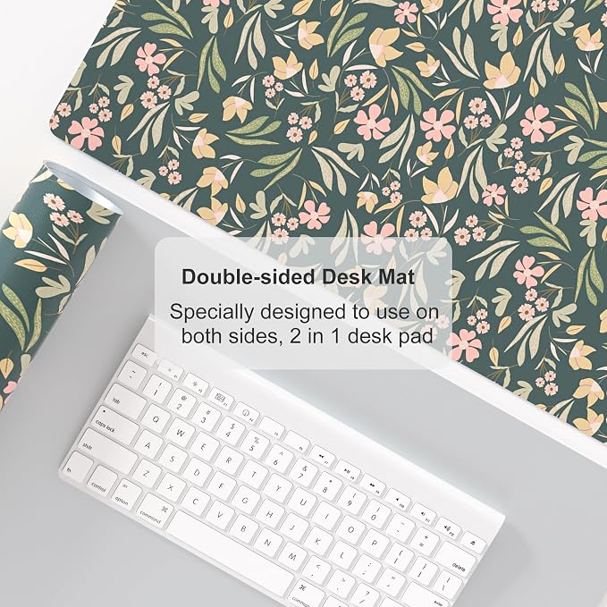 Colorful Star Large Mouse Pad, PU Leather Waterproof Desk Mat, Computer Gaming - Image 5