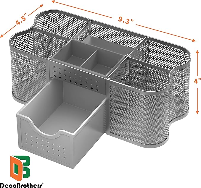 Deco Brothers Desk Organizers Pen Holder Office Caddy Storage - Image 6