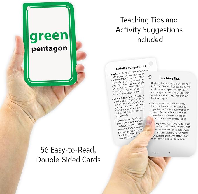 Teacher Created Resources Shapes and Colors Flash Cards - Image 3