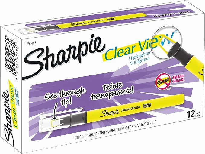 Sharpie Clear View Highlighter Stick by Unknown