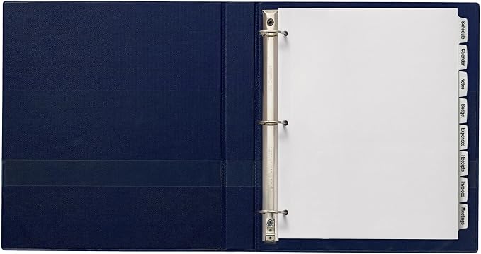 Avery Big Tab Printable White Label Dividers - Image 4