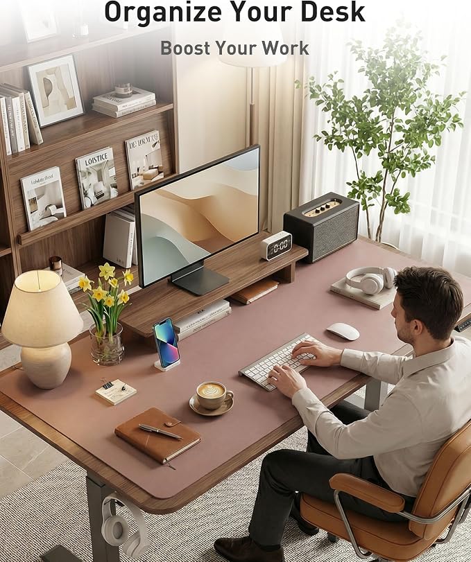 Aothia Faux Leather Desk Mat - Image 8
